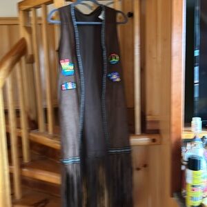 Hippie Halloween vest/smock